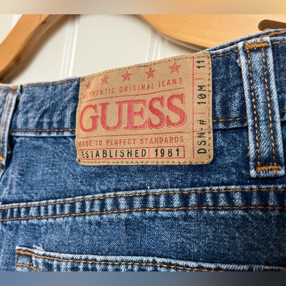 VINTAGE GUESS - Denim Skirt - Ladies 30 - Picture 3 of 6